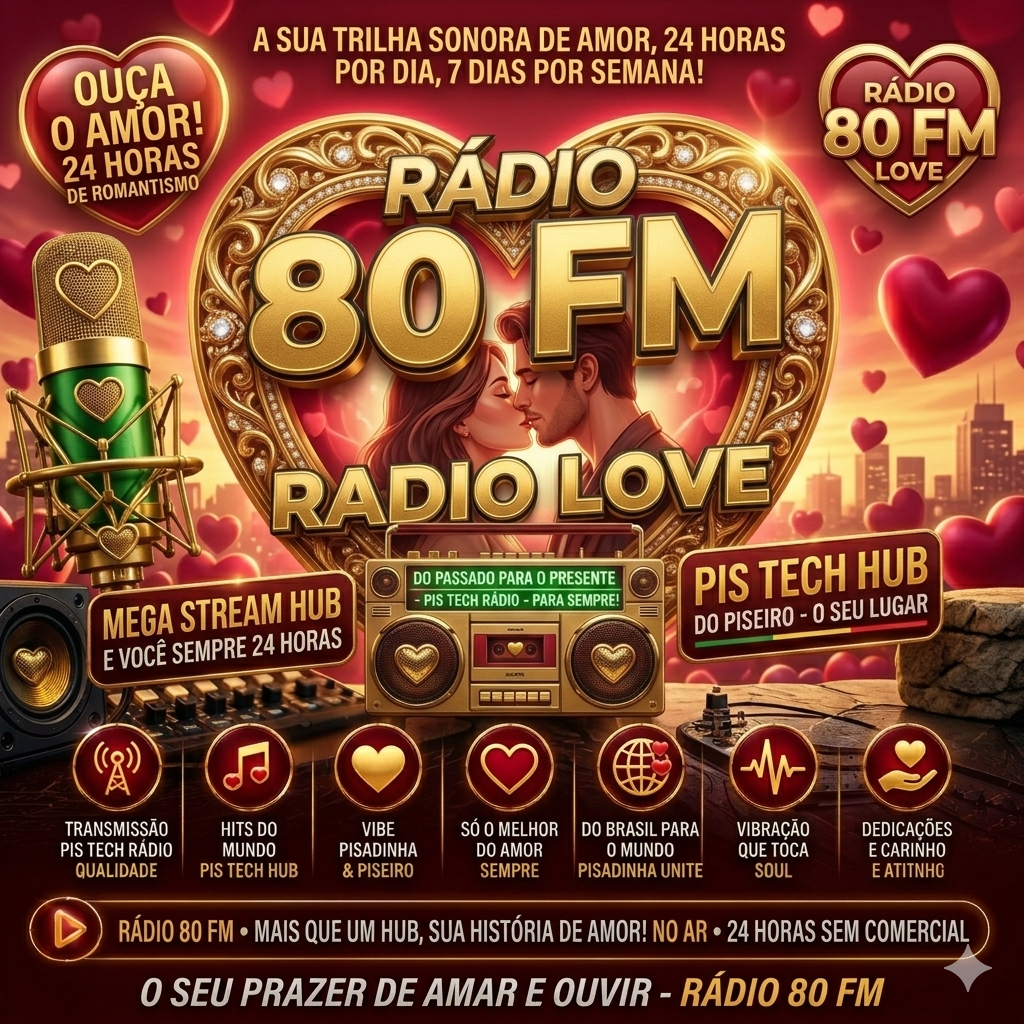 📻Rádio 80 FM love
