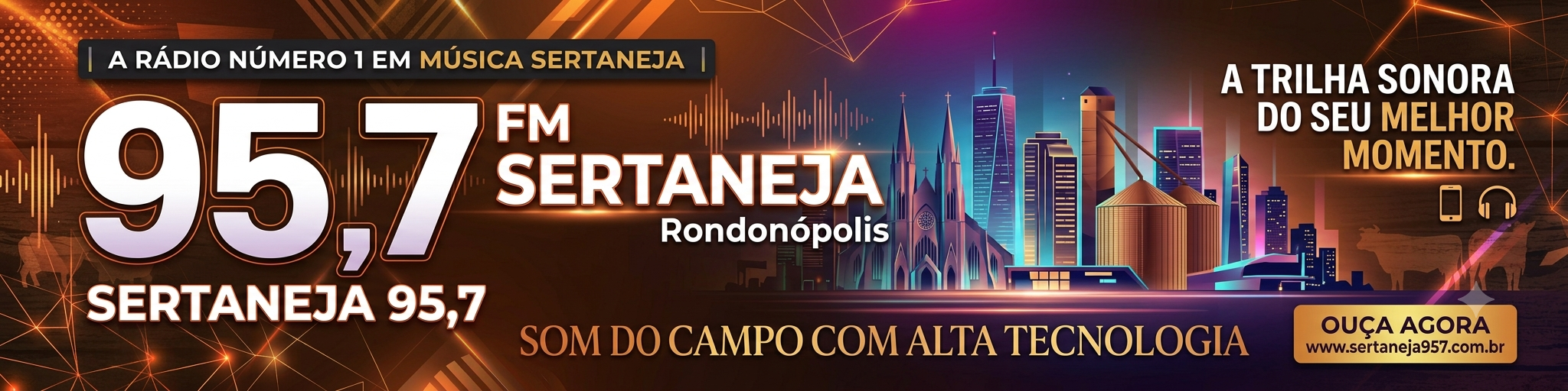 📡SERTANEJA 95,7 FM